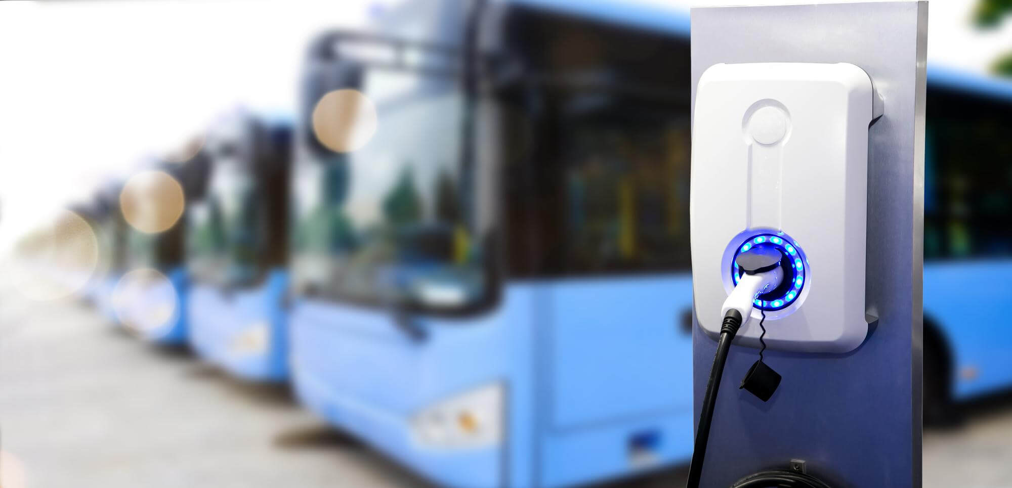 Sähköbussien latausasema
